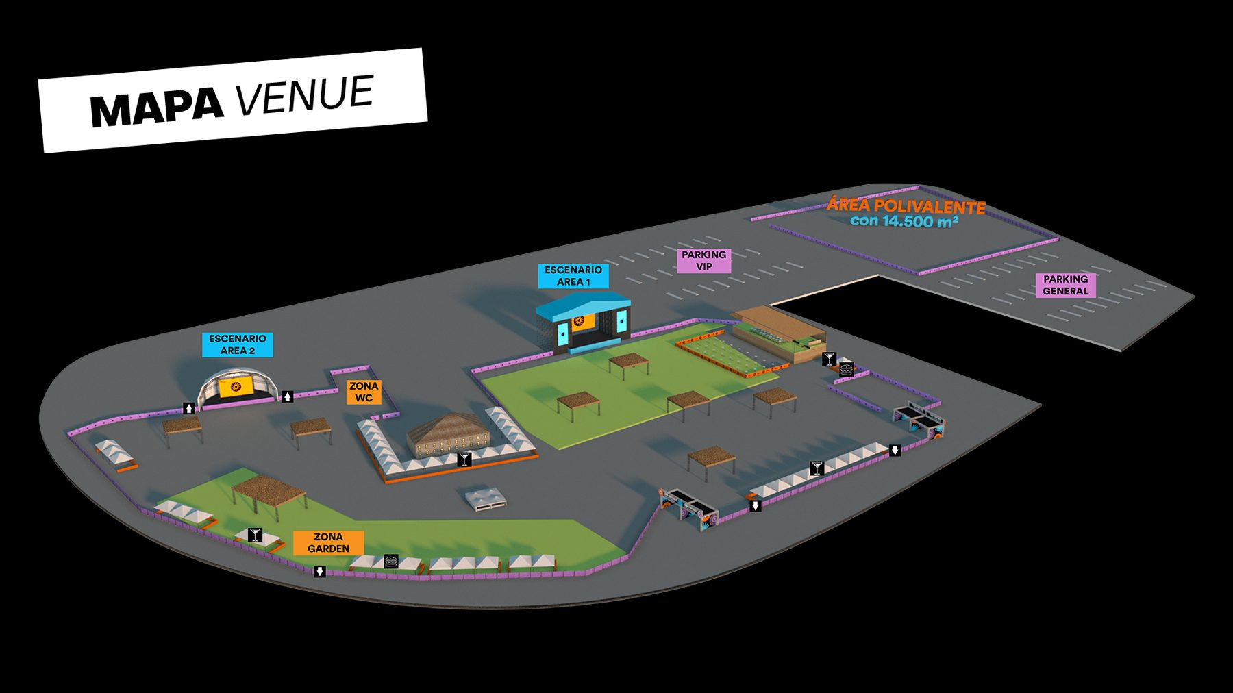 Mapa Venue — Son Fusteret
