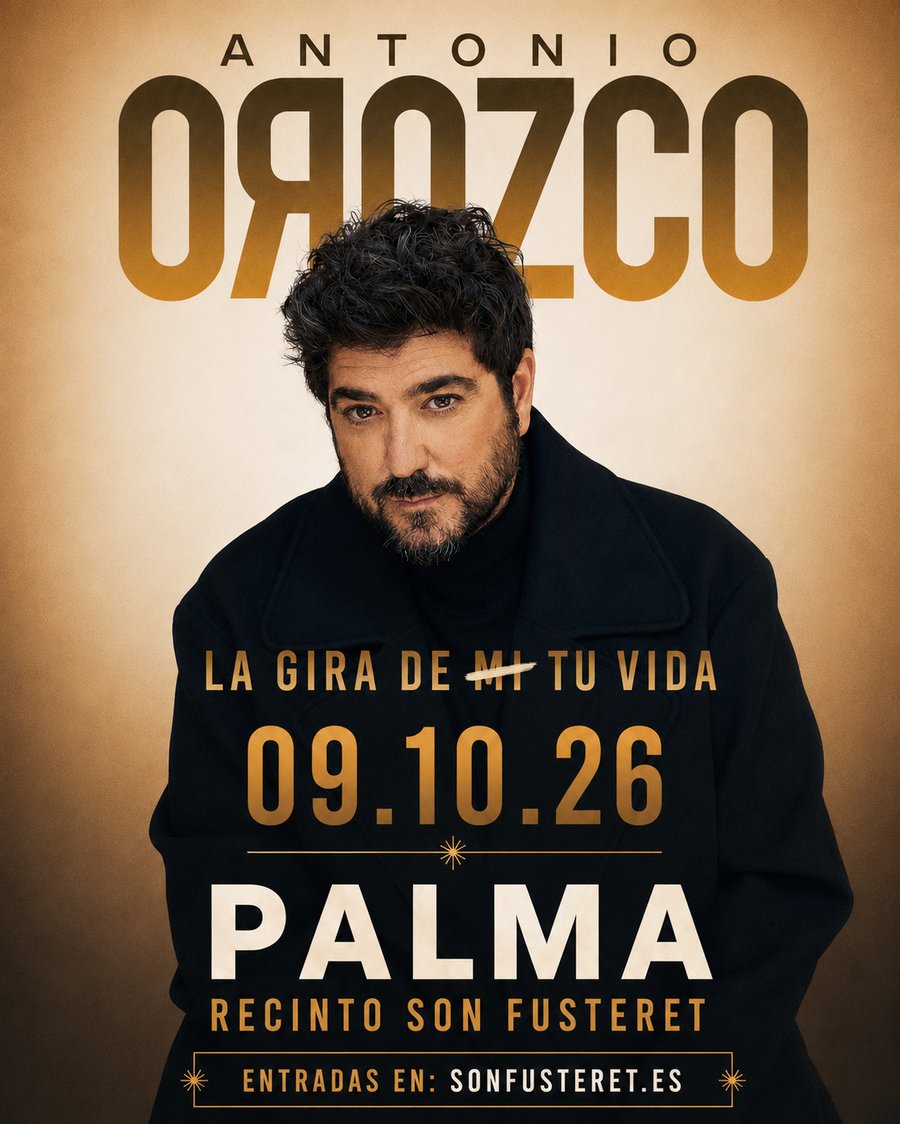 Antonio Orozco — La Gira de tu Vida 2026